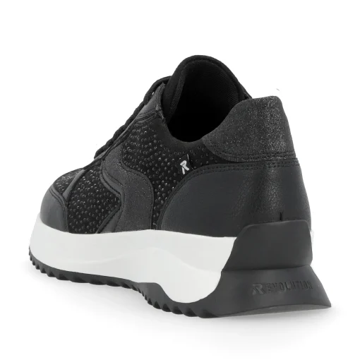 Rieker Damen Sneaker Low carbon