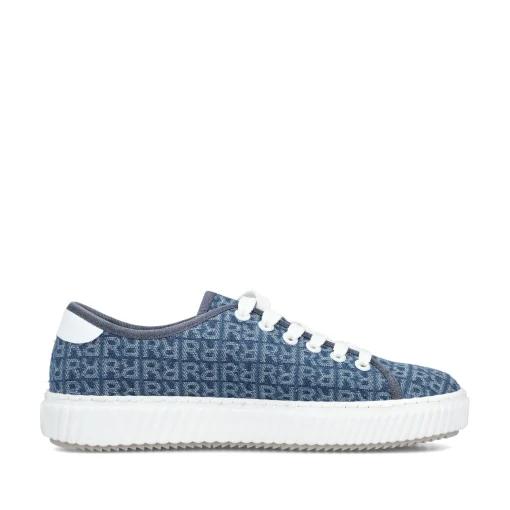 Rieker Damen Sneaker Low schieferblau