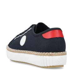Rieker Damen Sneaker Low stahlblau
