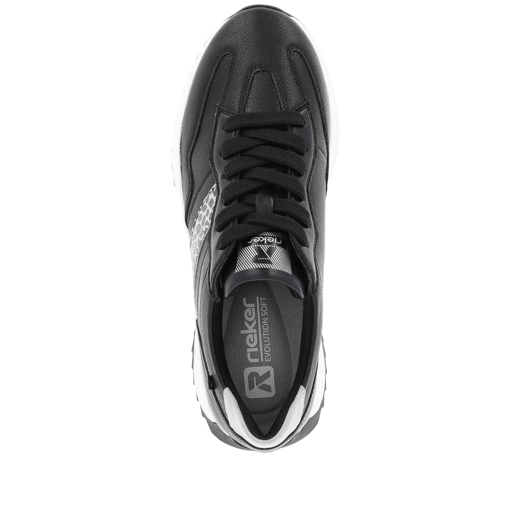 Rieker Damen Sneaker Low urban black