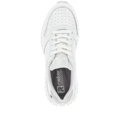 Rieker Damen Sneaker Low snow white