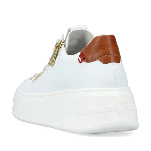 Rieker Damen Sneaker Low schneeweiss