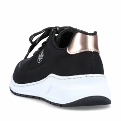 Rieker Damen Sneaker Low nachtschwarz