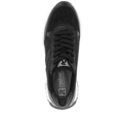 Rieker Damen Sneaker Low carbon