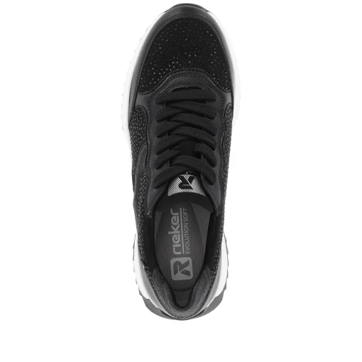 Rieker Damen Sneaker Low carbon