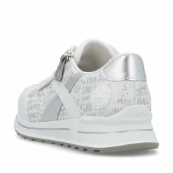 Rieker Damen Sneaker Low reinweiss