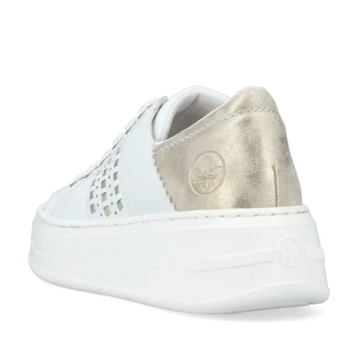 Rieker Damen Sneaker Low brilliantweiss