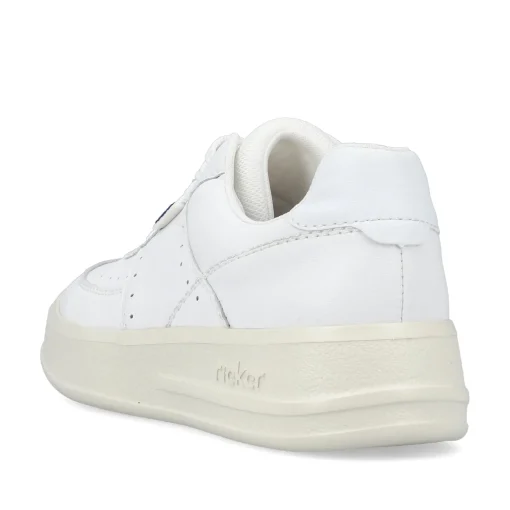 Rieker Damen Sneaker Low reinweiss