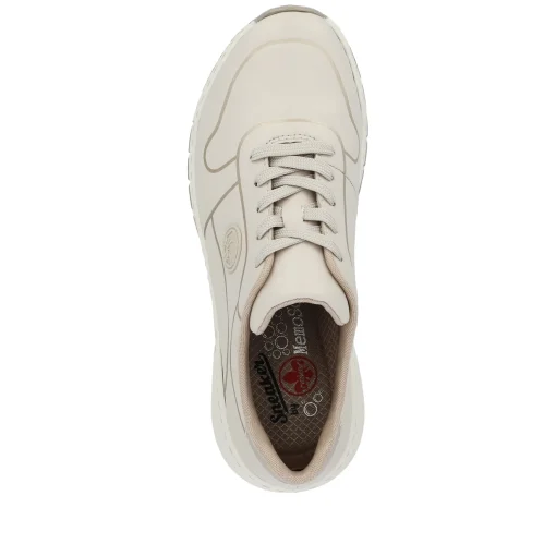 Rieker Damen Sneaker Low hellbeige