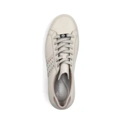 Rieker Damen Sneaker Low hellbeige