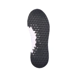 Rieker Damen Sneaker Low swan-white arctic-grey zebra