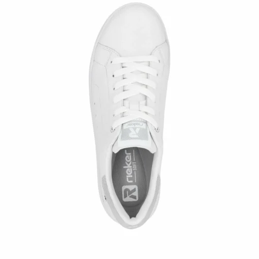 Rieker Damen Sneaker Low frost white