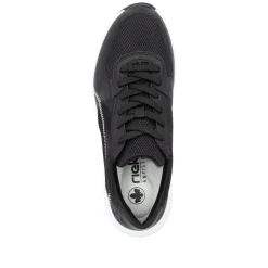 Rieker Damen Sneaker Low nachtschwarz