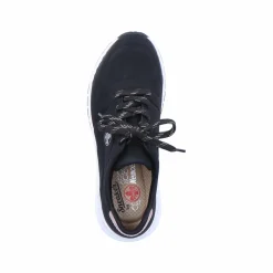 Rieker Damen Sneaker Low nachtschwarz