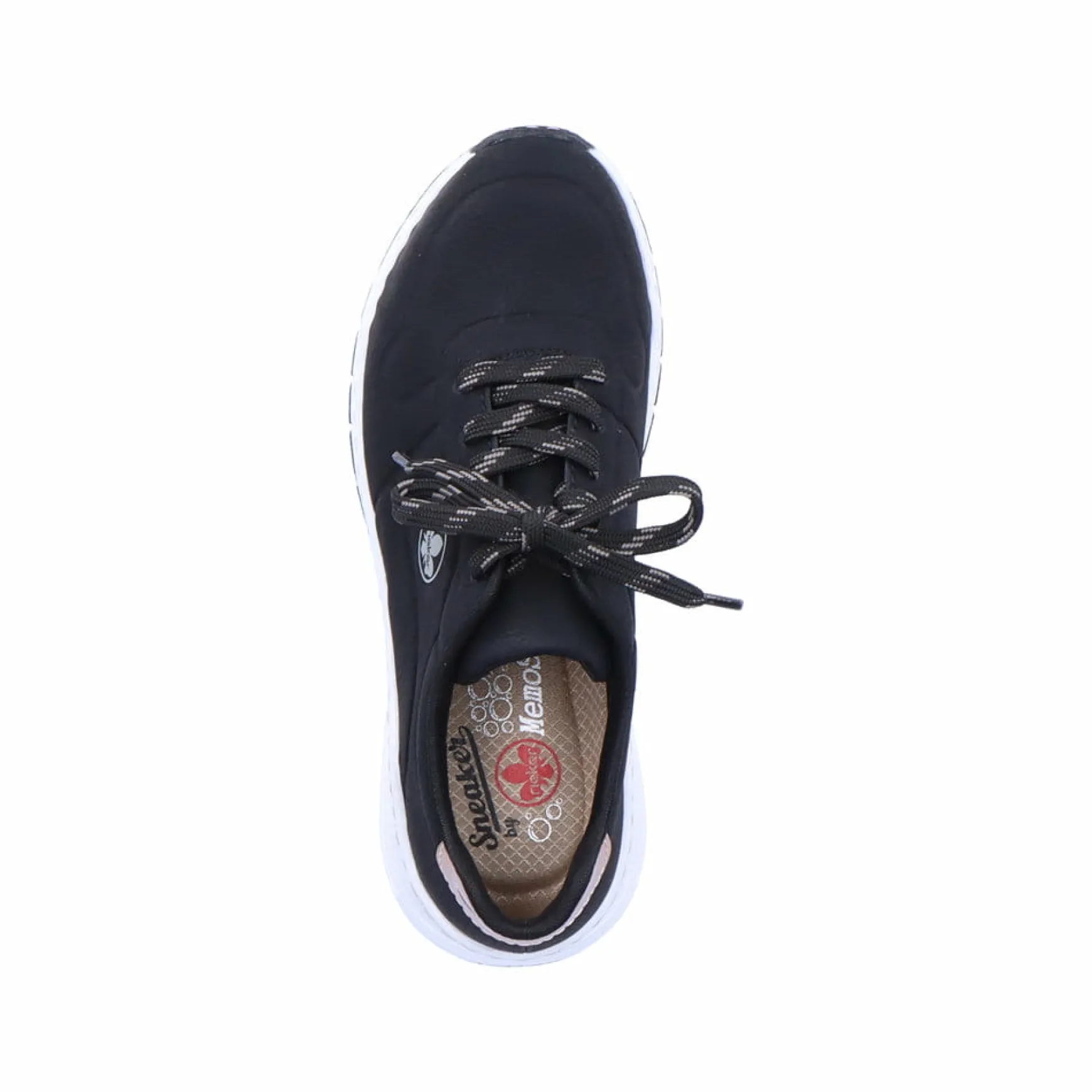 Rieker Damen Sneaker Low nachtschwarz