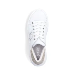 Rieker Damen Sneaker Low brilliantweiss