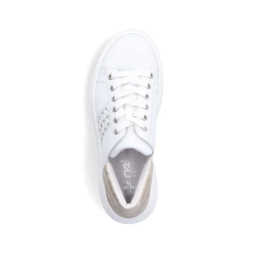 Rieker Damen Sneaker Low brilliantweiss