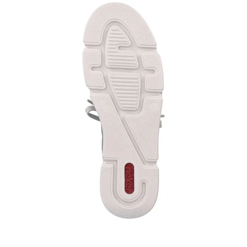 Rieker Damen Sneaker Low olivgrün-sandbeige