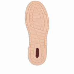 Rieker Damen Sneaker Low weiss-bunt