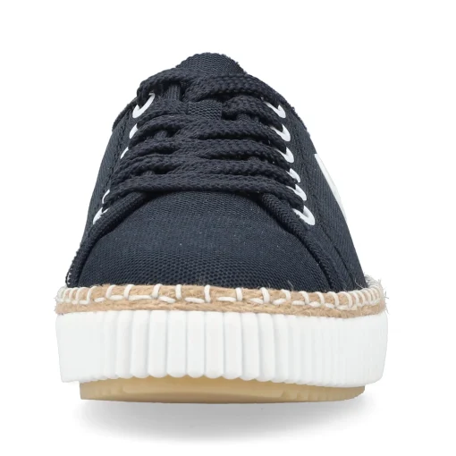Rieker Damen Sneaker Low stahlblau