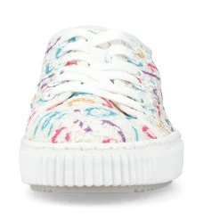 Rieker Damen Sneaker Low multi-schneeweiss