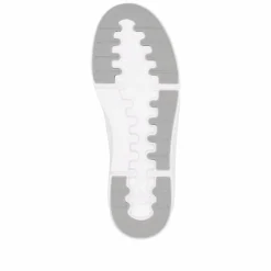 Rieker Damen Sneaker Low quartz-white light-grey