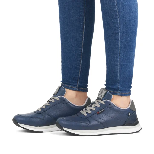 Rieker Damen Sneaker Low navy blue