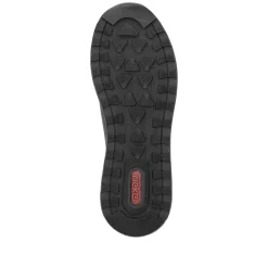 Rieker Damen Sneaker Low tiefschwarz-gold