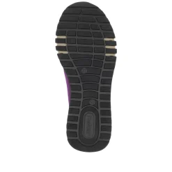 Rieker Damen Sneaker Low flieder-bronze