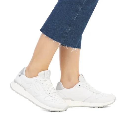 Rieker Damen Sneaker Low snow white