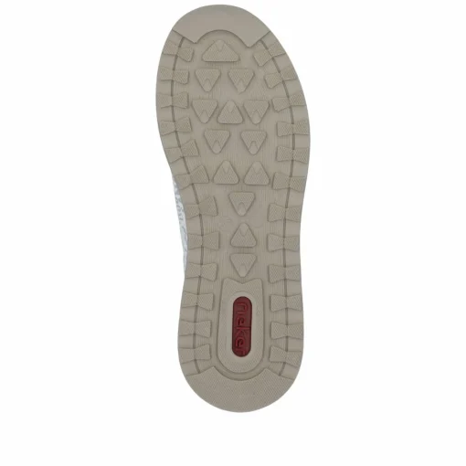 Rieker Damen Sneaker Low reinweiss