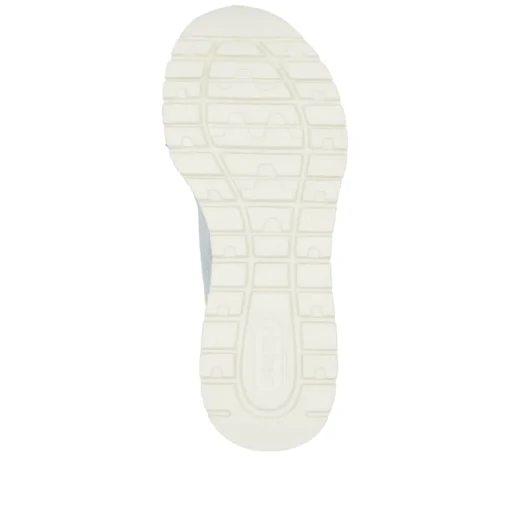 Rieker Damen Sneaker Low hellbeige-pastellblau-rosa