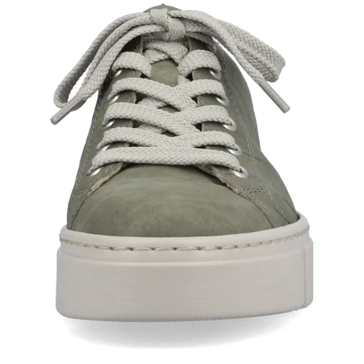 Rieker Damen Sneaker Low olivgrün-sandbeige