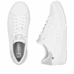 Rieker Damen Sneaker Low frost white