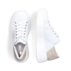 Rieker Damen Sneaker Low brilliantweiss