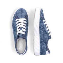 Rieker Damen Sneaker Low schieferblau