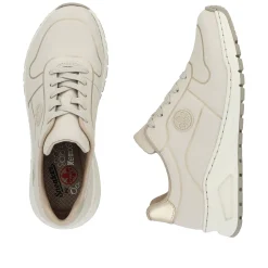 Rieker Damen Sneaker Low hellbeige