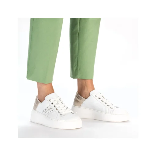 Rieker Damen Sneaker Low brilliantweiss