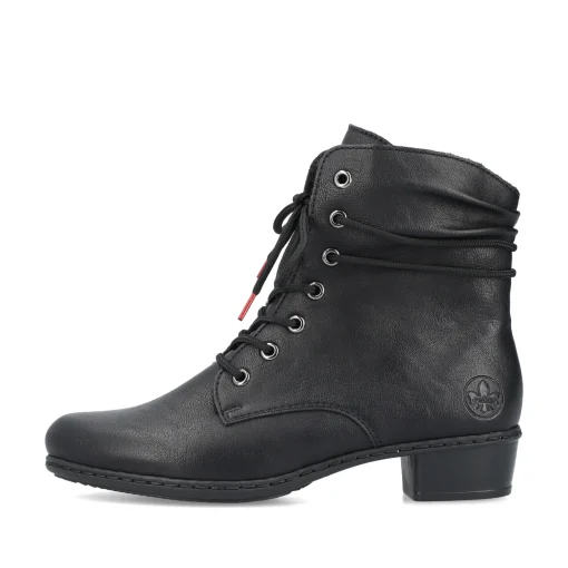 Rieker Damen Stiefeletten tiefschwarz