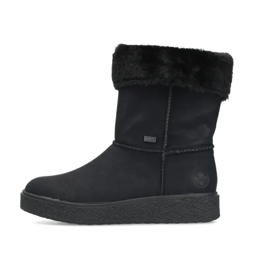 Rieker Damen Stiefeletten nachtschwarz