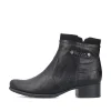 Rieker Damen Stiefeletten nachtschwarz