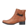 Rieker Damen Stiefeletten fuchsbraun