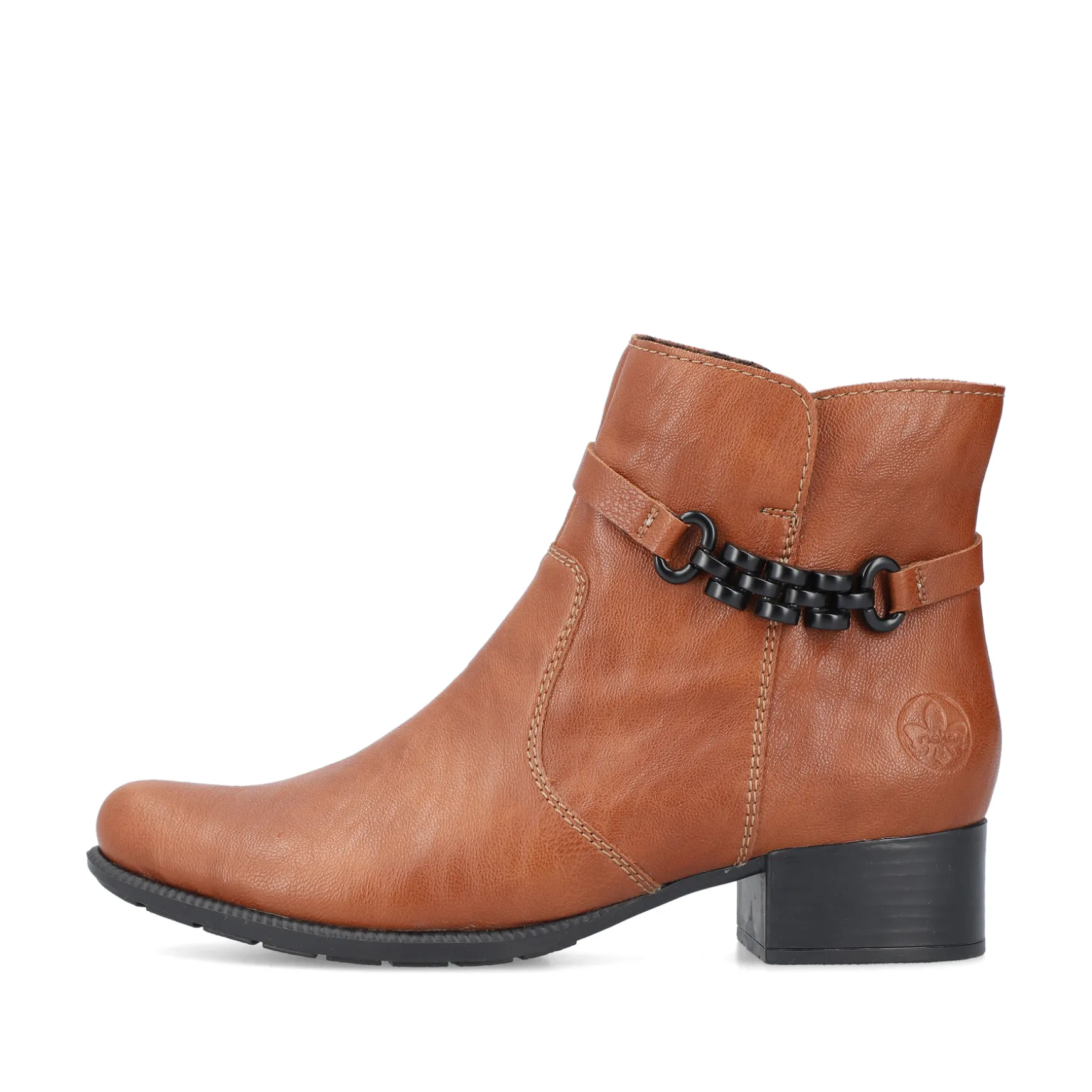 Rieker Damen Stiefeletten fuchsbraun