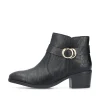 Rieker Damen Stiefeletten mitternachtsschwarz