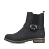 Rieker Damen Stiefeletten asphaltschwarz