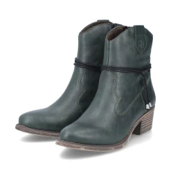 Rieker Damen Stiefeletten blaugrün