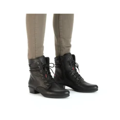 Rieker Damen Stiefeletten tiefschwarz