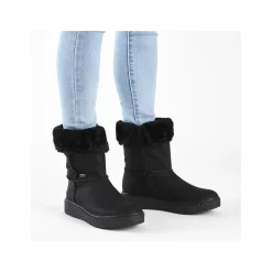 Rieker Damen Stiefeletten nachtschwarz