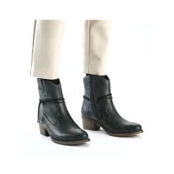 Rieker Damen Stiefeletten blaugrün