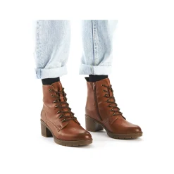 Rieker Damen Stiefeletten karamellbraun
